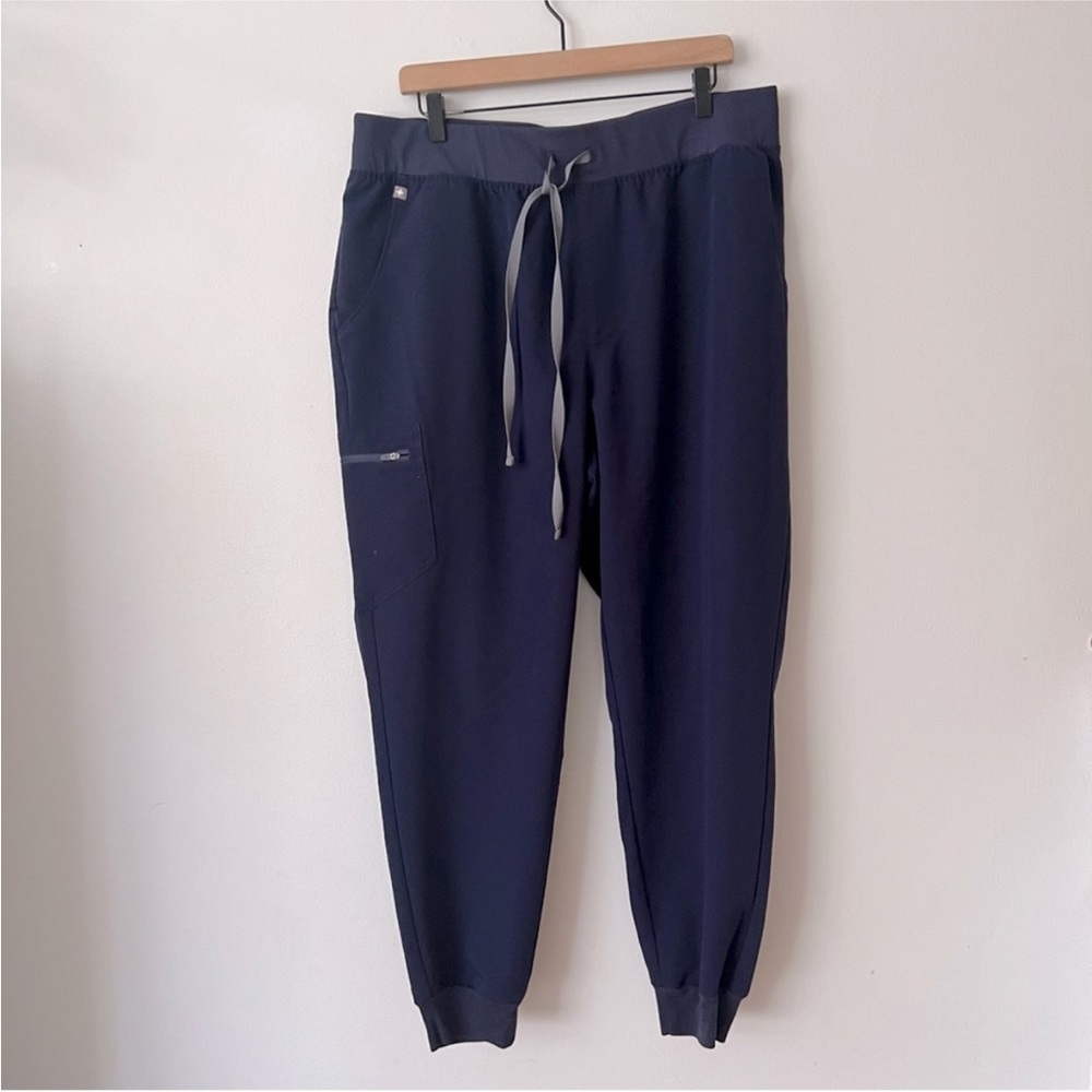 Figs Zamora Jogger Scrub Pants Navy Blue Women’s Size 3XL Tall